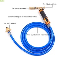 BUCKS Liquefied Propane Torch, Copper Handheld Flame Welding Torch, Durable Aluminum 2.5m High Tempe