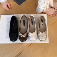 TT Bow Mary Jane Shoes Women's Shoes Soft Sole All-Match Ballet Shoes