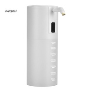 [LV] Automatic Soap Dispenser Rechargeable Soap Dispenser Smart Sensor Soap Dispenser Usb/battery Powered Waterproof Capacity Hand Soap Dispenser for Home Kitchen Bathroom
