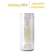 Thùng nước ion kiềm Seventy70% Lon 330ml (24 lon)