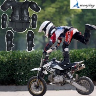 ✔ Child Motocross Motorcycle Vest Armour Off Road Dirt bike ATV Balance Bike Body Protector Armor Suits Pit bike Knee Elbow Guard