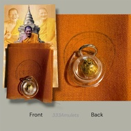 Sg ready R211 Lp Mahasila Roopom with Robe and stamp thai amulet Buddhism religious collection penda