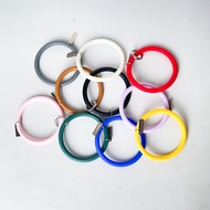 GANTUNGAN Kuaisu Official Store Rubber Bracelet Mobile Phone Hanger Circle Rubber Bracelet Multi Col