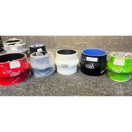 JN Racing Universal Silicone Hump Hose -1.75" / 2" / 2.75" / 3" / 4" Black Blue Green Grey Red White