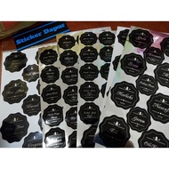 KITCHEN WATERPROOF LABEL | STICKER DAPUR