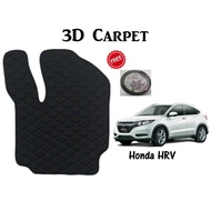 Honda HRV 3D Car Floor Mat (Carpet)