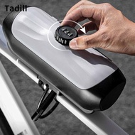 Tadill Bike Storage Box Bike Security Box Frame Storage Bag Multiuse Hard Shell Bag
