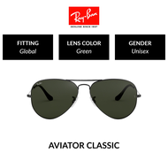 Ray-Ban  AVIATOR LARGE METAL  RB3025 W0879  Unisex Global Fitting   Sunglasses  Size 58mm