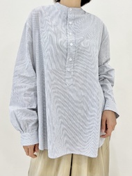 Premium Stripe Cotton Baggy Shirt CFBOUTIQUE