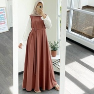 Angel Gamis Remaja Terbaru 2023 / Fashion Muslim / Model Gamis Terbaru