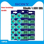 5pcs 100% original SONY 395 SR927SW 399 SR927W AG7 LR927 1.55V silver oxide button cell for watch to