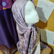hijab printing Armani silk free baju gamis