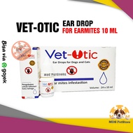 Vet Otic 10 ml | Vetotic anti-ear mite drops for dogs and cats 10ml
