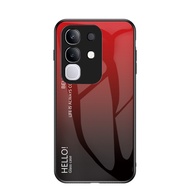 Gradient Tempered Glass Hard Casing For Vivo Y29 y29 Y 29 4G 2025 Shockproof Full Protection Fashion