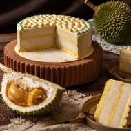 Melvados - D24 Durian Mousse Round Cake (Halal)