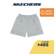 Skechers สเก็ตเชอร์ส กางเกงขาสั้นเด็กผู้หญิง Girl Shorts Apparel - SL223G276-LGML