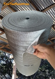 ฉนวนพีอีเคลือบฟอยล์2ด้าน หนา3mm×กว้าง90cm×ยาว1-40m สามารถเลือกความยาวได้ Insulations PE+Foil 2 sides
