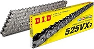 D.I.D 525VX3-124ZB STEEL 525VX3-124ZB Motorcycle Chain with Clicker Joint