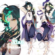 Genshin Impact Dakimakura XIAO Character Pillowcase 59&amp;quot  Hugging Body Pillow Anime Game Pillows