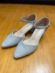 👠Junda 灰色高踭鞋👠