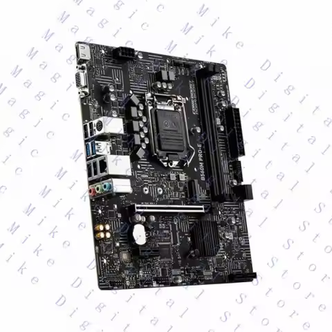 UU FOR MSI B560M PRO-E LGA1200 Intel B560 DDR4 Micro ATX Intel Motherboard Tested good