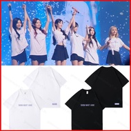 IVE 2024 GC1 Concert T-Shirt - Loose Print Summer Design Featuring Wonyoung, Yujin, Gaeul, Liz, Rei,