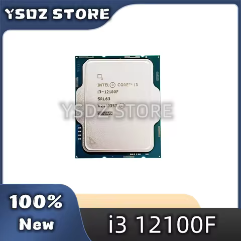 1PCS/LOT Perfect test Intel Core i3-12100F 3.3 GHz 4-core 8-thread CPU processor L3 = 12M 58W LGA 17