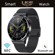 LIGE Men Sports Watches Bluetooth Calling Smart Watch Fitness Tracking Smart watch for man + Box
