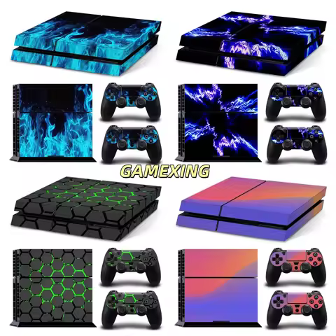 Skin Cover for PS4 Console Controller Decorative Decal Vinyl for Playstation 4 Game Accessories Cove