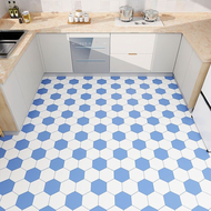 Lantai PVC Stiker Kamar Mandi Non-Slip Perekat Diri 2 M Wallpaper Lantai Dinding Tahan Air Toilet