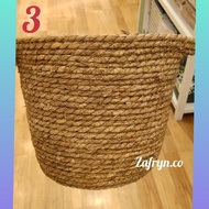 Kaison Hand-woven storage basket rattan/Bakul rotan pelbagai Guna