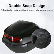 Tail Box Double-layer Waterproof Universal Top Box Cases 36L Motor Box Kota Motosikal Peti Modified 