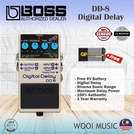Boss DD-8 Digital Delay Guitar Effect Pedal DD8 - FREE 9V Battery
