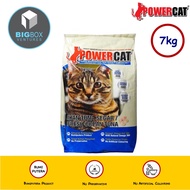 power cat 7kg ocean / tuna / kitten / chicken cat food makanan kucing brand power cat 7kg