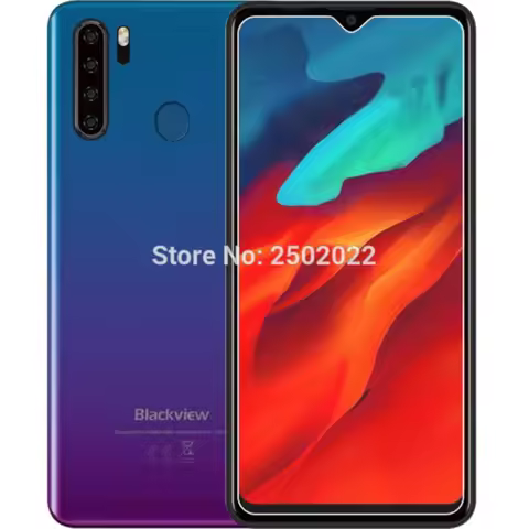 2.5d 9h tempered glass on for blackview a80 pro screen protector toughened protective film for black