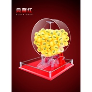 Manual Lottery Lottery Machine KTV Bar Lottery Turntable Acrylic Lottery Box Lottery Ticket Shop Fis