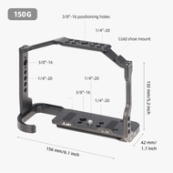 alwaysonline-my JLwin JL-Z8 Camera Cage Aluminum Alloy Video with Magnetic Wrench Slot Cold Shoe Mou