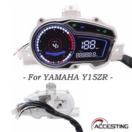 ยามาฮ่า Y15ZR เครื่องวัดความเร็วดิจิตอลเครื่องวัดความเร็วดิจิตอลเครื่องวัดระยะทางอุปกรณ์สำหรับรถจักร