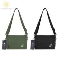 Unisex Kangaroo Crossbody Bag Nylon 16cm x 23cm x 5cm Outdoor Sport Sling Wallet