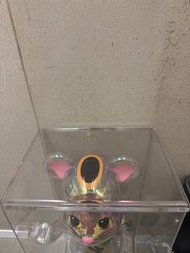 bearbrick 電鍍透明招財貓 1000%