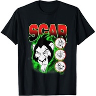 Good Quality The Lion King Scar And Hyenas Green Smokey T-Shirt Black
