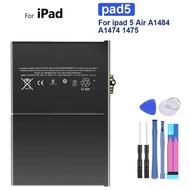 For A pple i pad 5 Air 1 A1484 A1474 1475 pad5 Battery 8827mAh
