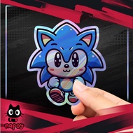 Sonic Game Hologram Sticker V3