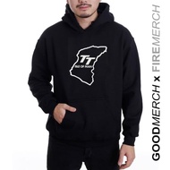 Tt isle of man 1 hoodie sweater jacket