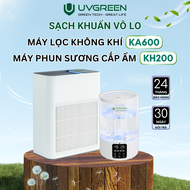 Combo Máy Lọc Không Khí KA600 & Máy Phun Sương Tạo Ẩm KH200 - UVC LED - Lọc Sạch Bụi Mịn - Xông Tinh