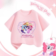 【220G 100%Cotton T-shirt】DUDU Baju TSHIRT KIDS GIRL budak tshirt size 2-3 to 11-12 Children's Cute P