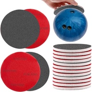 12 PCS Pad Penggilap Bola Bowling, Kit Pembersihan dan Penggilap Bola Bowling, Pad Penggilap Bola Bo