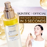 Skintific 4-in-1 Radiance Booster Serum Spray 100ml 2-in-1 Serum & Oil Mist Instant Hydration Makeup