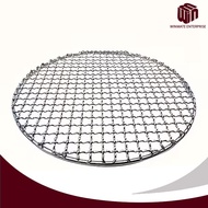 BBQ Grill Round Stainless Steel Mesh Screen Grill net 30cm BBQ net