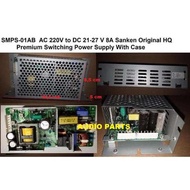 Smps-01A Ac 220V To Dc 24V 8A Sanken Original Hq Adjustable 21V-27V Original And Trusted